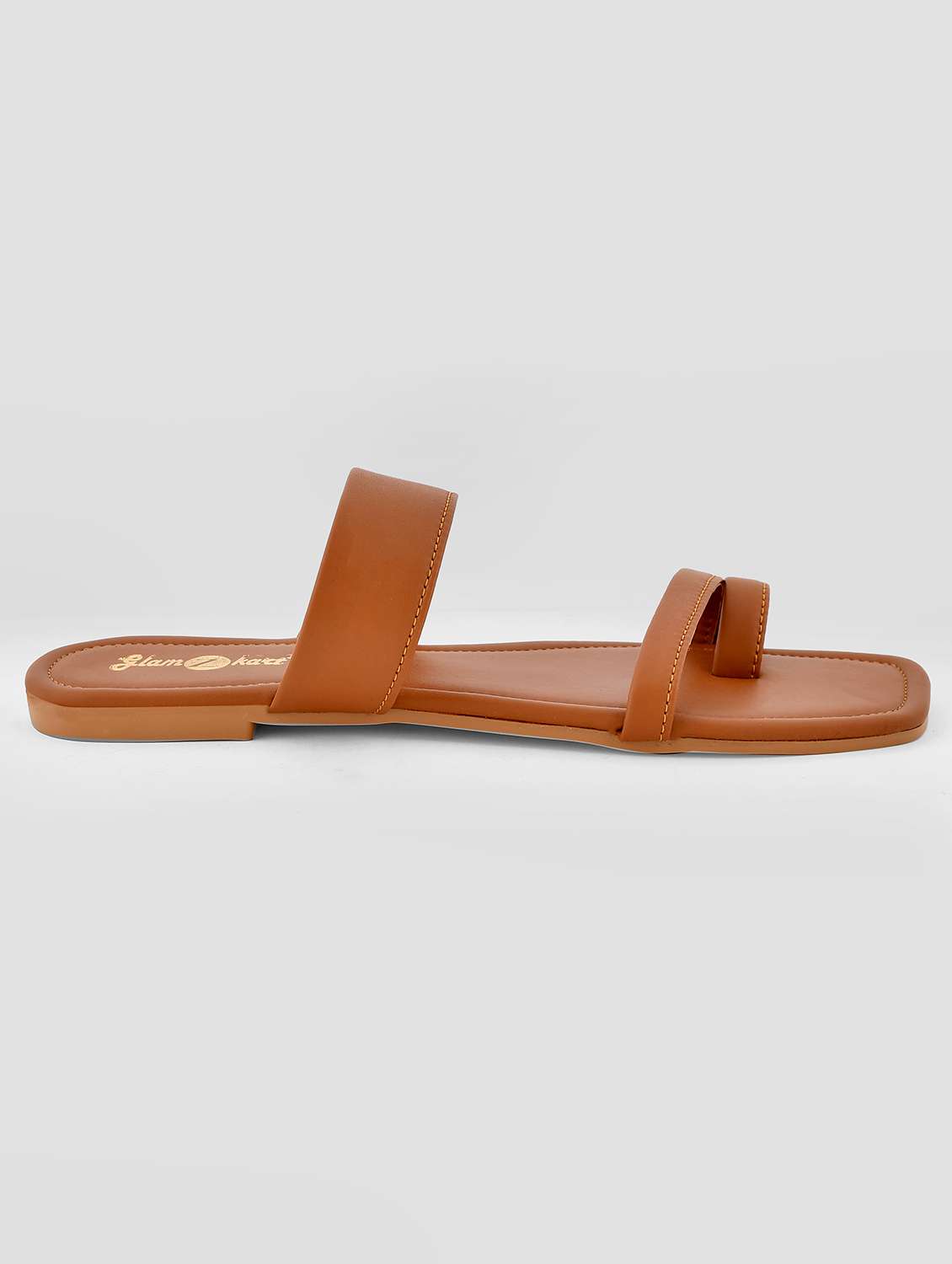 women solid slip on sandal - 20160141 - Standard Image - 2