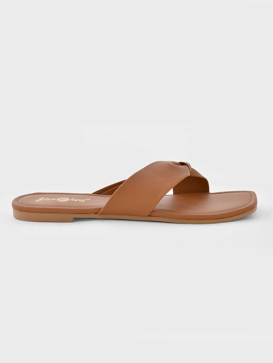 women solid slip on sandal - 20160148 - Standard Image - 2