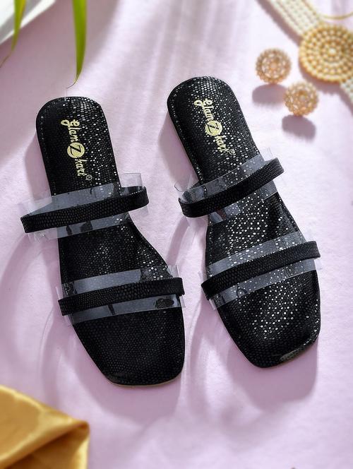 women solid slip on sandal - 20160222 -  Standard Image - 0