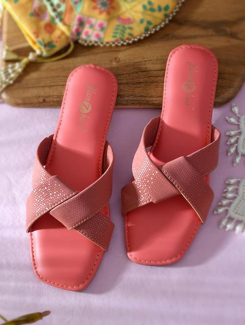 women solid slip on sandal - 20160224 - Standard Image - 0
