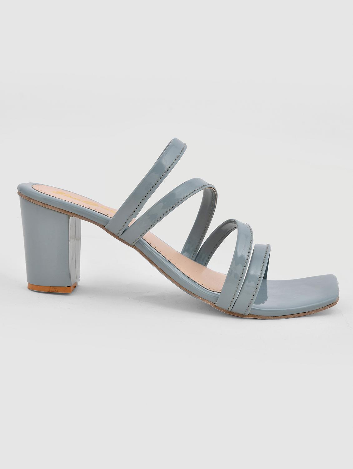 women slip on block heel sandal - 20160256 - Standard Image - 2