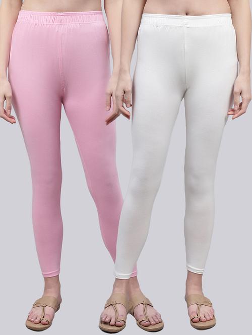 pack of 2 solid leggings - 20160404 - Standard Image - 0