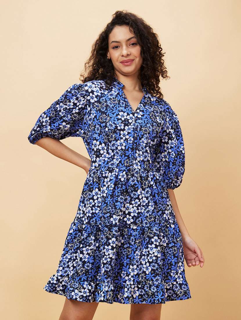 women's tiered dress floral dress