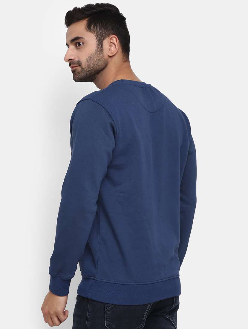 mens chest print sweatshirt - 20163860 -  Standard Image - 2