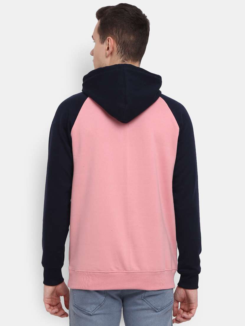 mens color block sweatshirt - 20163862 -  Standard Image - 2