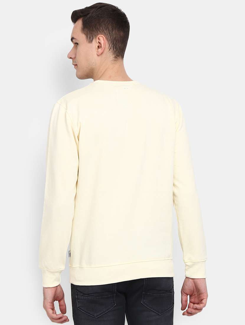 mens front print sweatshirt - 20163873 -  Standard Image - 2