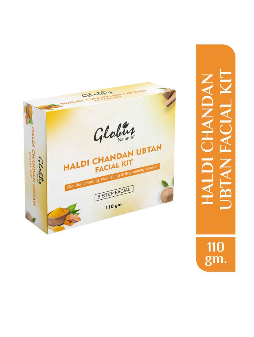 globus naturals haldi chandan facial kit, 110gm - 20164825 - Zoom Image - 0