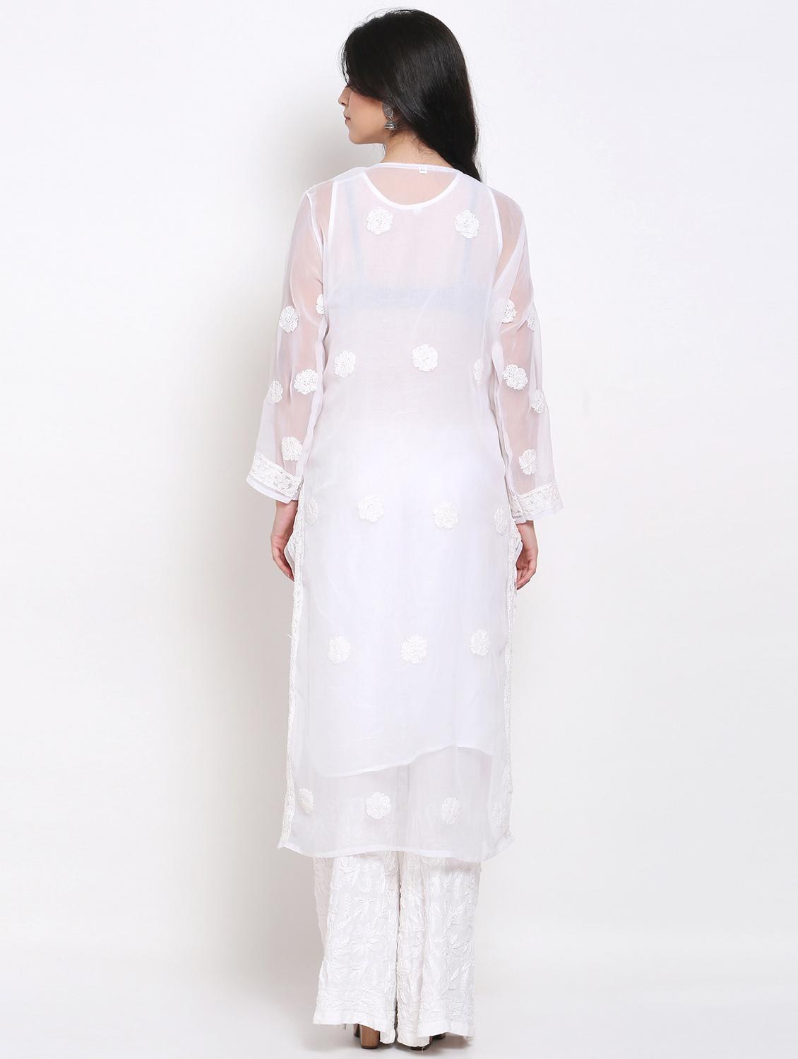 women's straight kurta - 20165216 - Standard Image - 2