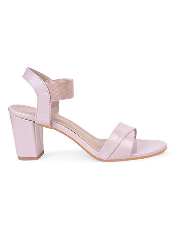 peach ankle strap sandal - 20165236 -  Standard Image - 2