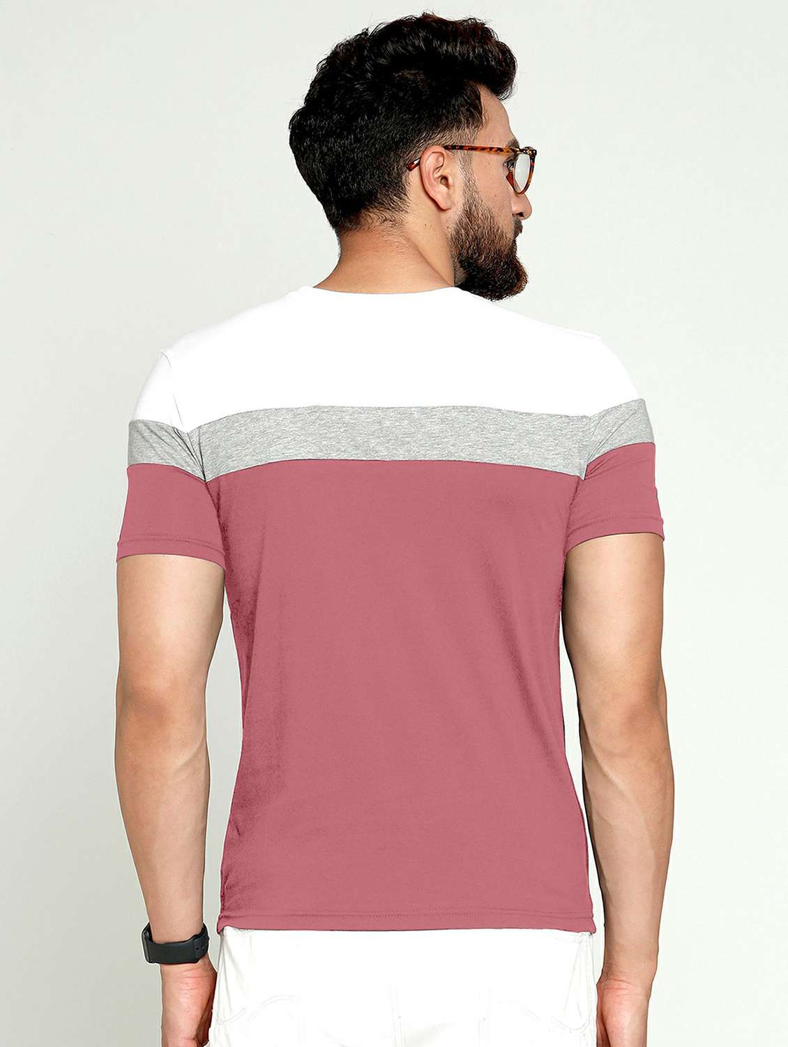 pack of 2 color block regular t-shirts - 20165286 -  Standard Image - 2