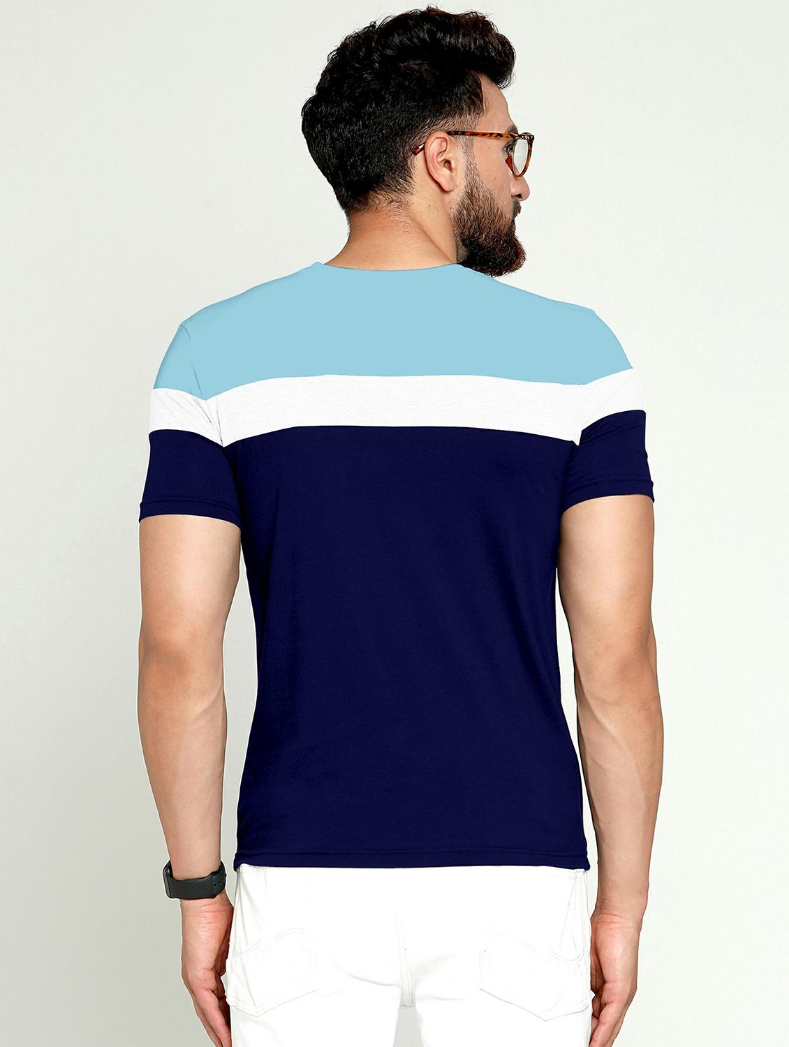 pack of 2 color block regular t-shirt - 20165307 - Standard Image - 2