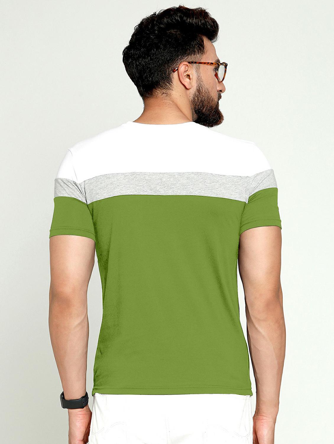 pack of 2 color block regular t-shirt - 20165310 - Standard Image - 2