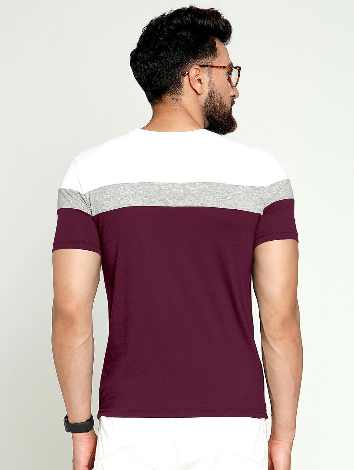 pack of 2 color block regular t-shirt - 20165315 - Standard Image - 2