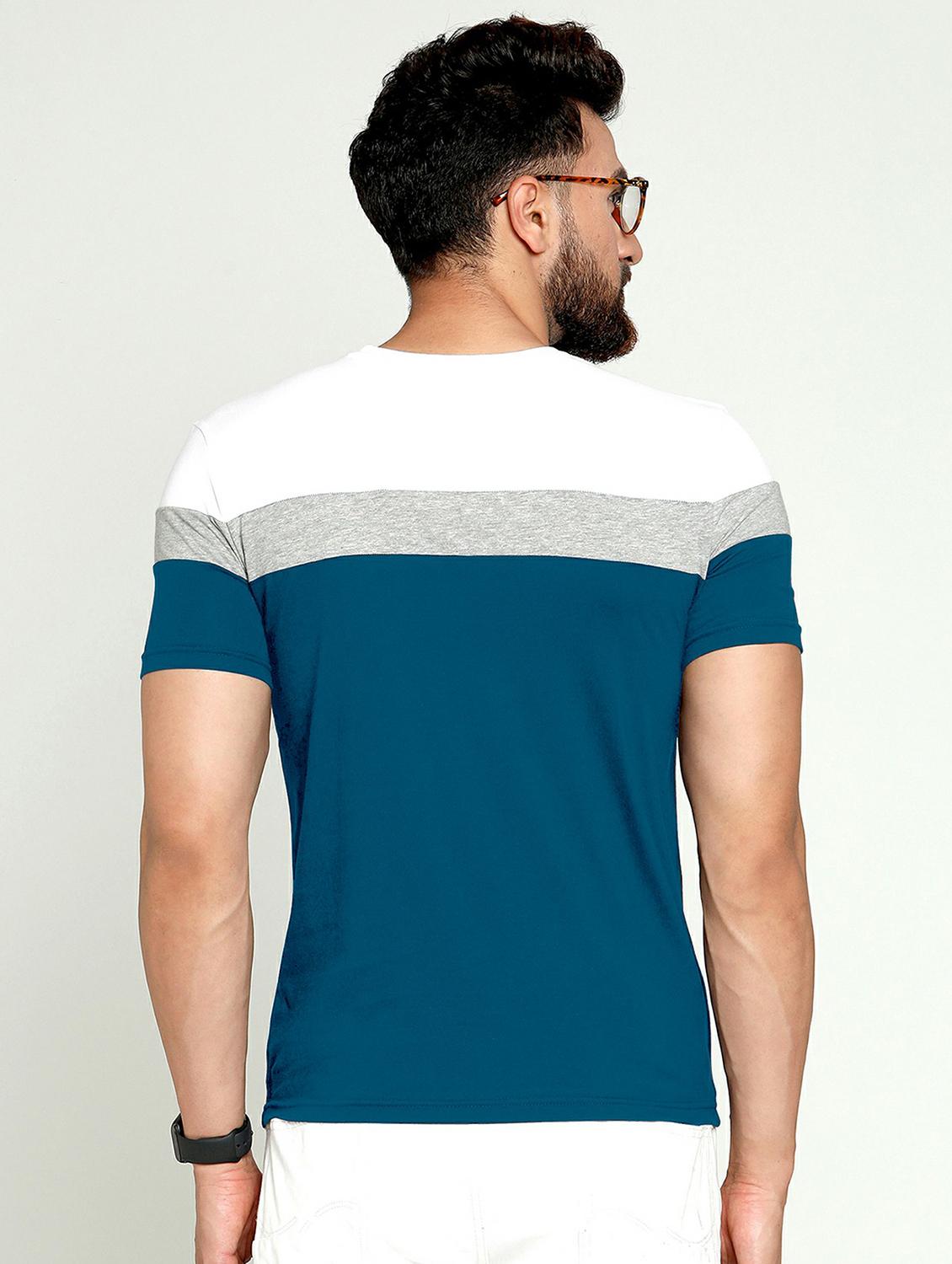 pack of 2 color block regular t-shirt - 20165329 - Standard Image - 2