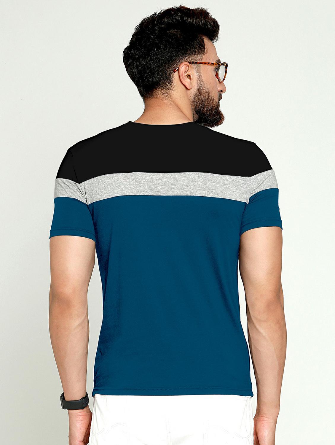 pack of 2 color block regular t-shirts - 20165356 - Standard Image - 2