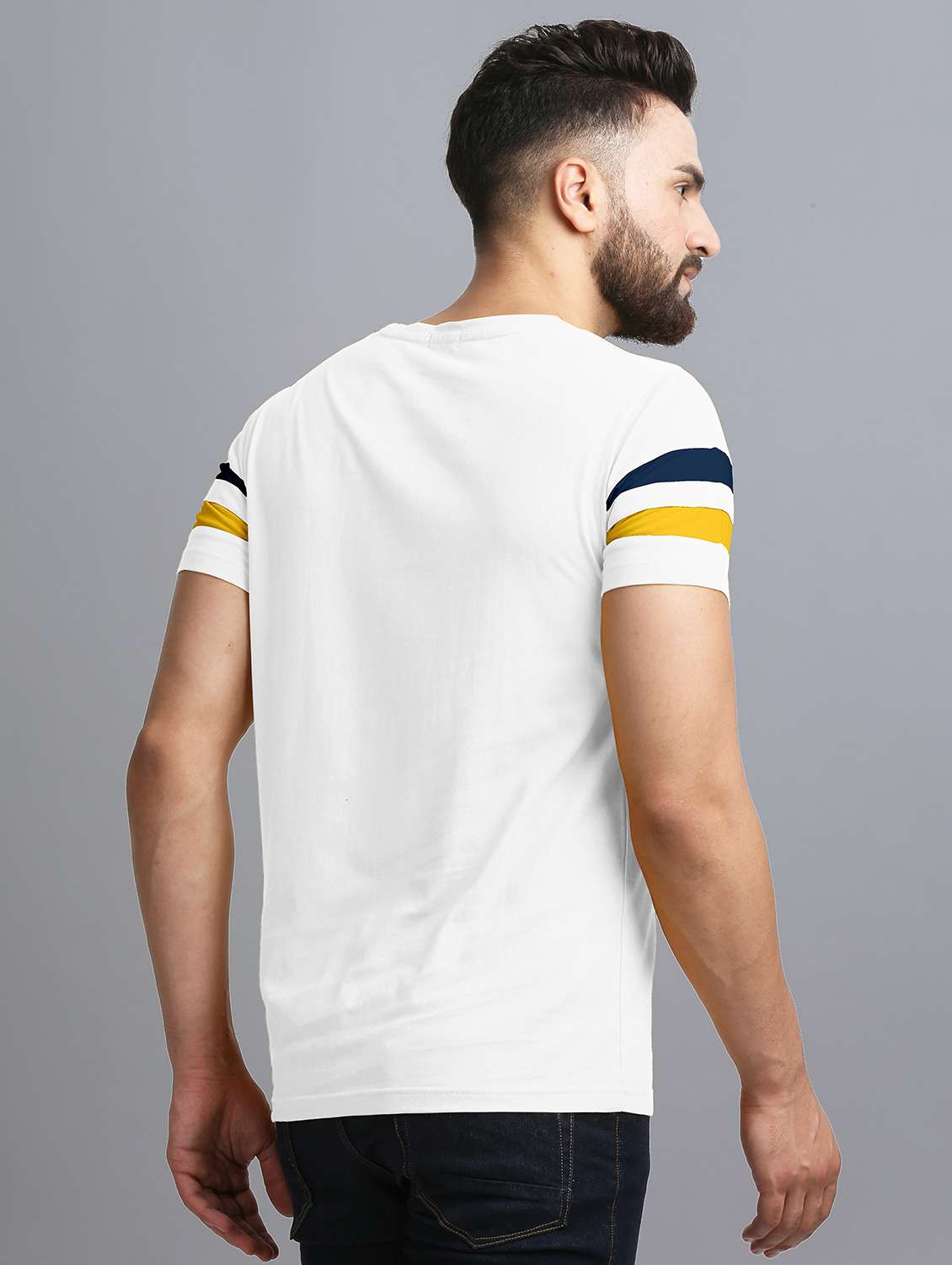 pack of 2 color block regular t-shirts - 20165377 -  Standard Image - 2