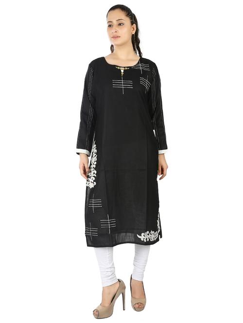 women's straight kurta - 20166204 - Standard Image - 0