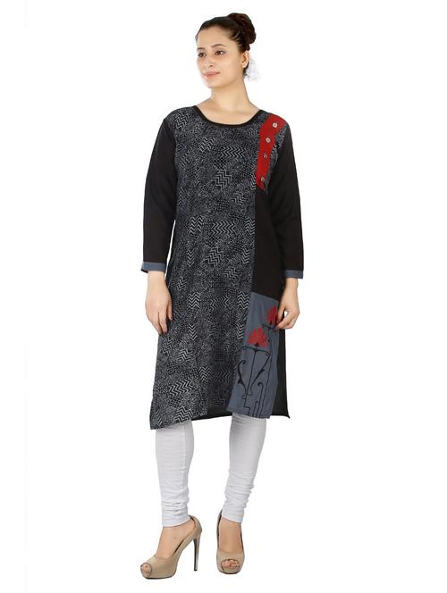 women's straight kurta - 20166216 -  Standard Image - 0