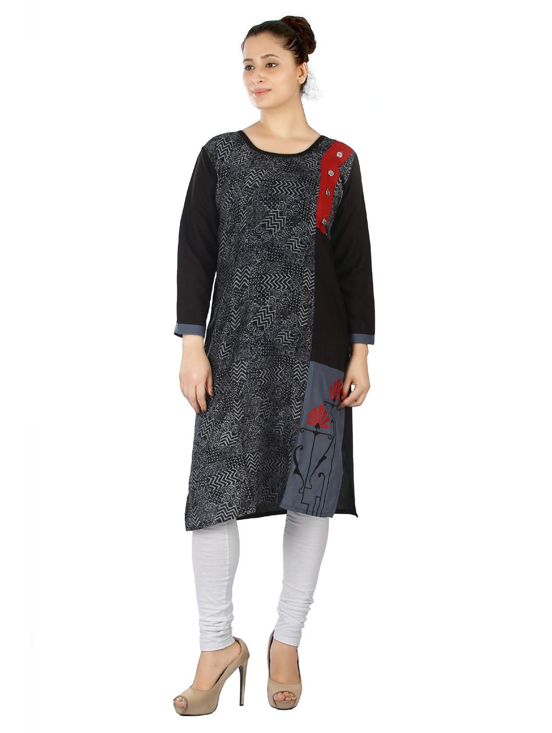 women's straight kurta - 20166216 -  Zoom Image - 0