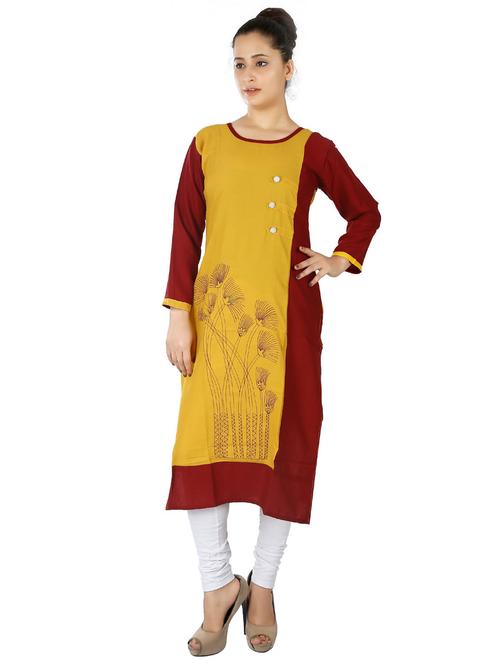 women's straight kurta - 20166217 -  Standard Image - 0