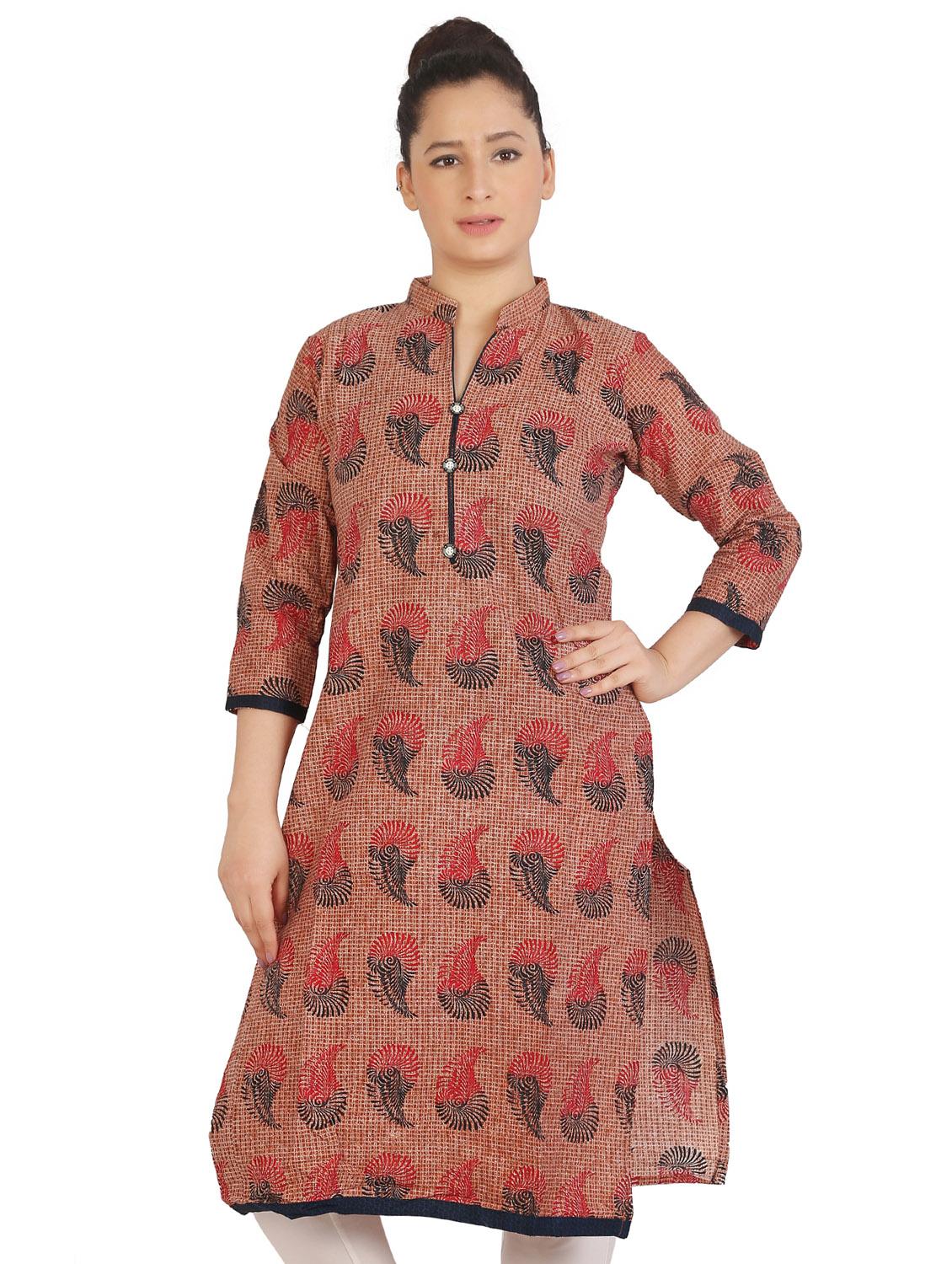 women's straight kurta - 20166234 - Zoom Image - 0