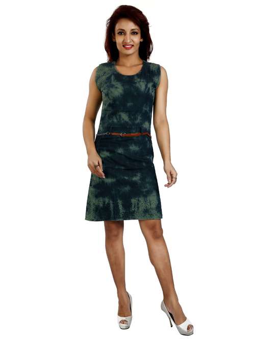 women's tie & dye dress - 20166380 - Standard Image - 0