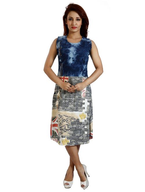 women's fit & flare  dress - 20166391 -  Standard Image - 0