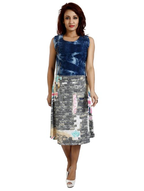 women's fit & flare  dress - 20166393 -  Standard Image - 0