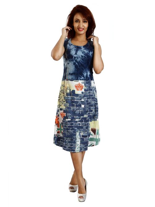 women's fit & flare dress - 20166394 - Standard Image - 0