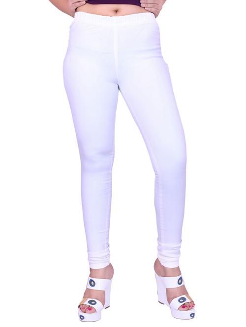 white solids mid rise jeggings - 20166564 - Standard Image - 0