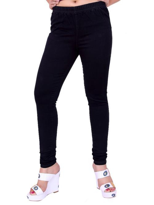 blue solids mid rise jeggings - 20166568 -  Standard Image - 0