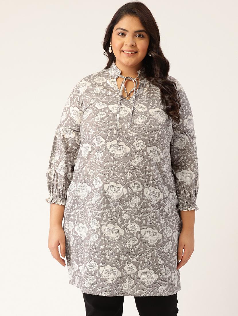 women's straight tie-up neck top - 20167036 -  Zoom Image - 0