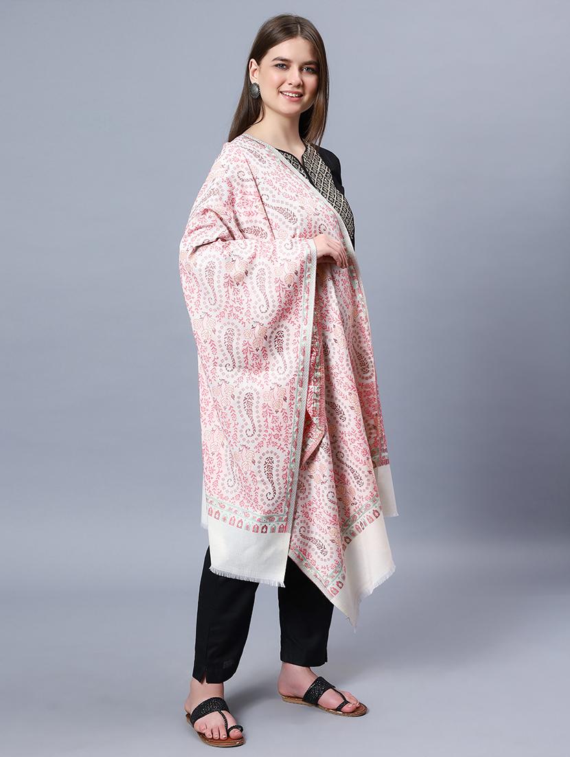 women's self design shawl - 20167313 - Standard Image - 2