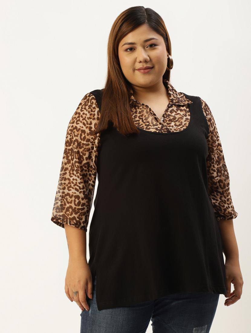 women's a line collared top - 20167525 -  Zoom Image - 0