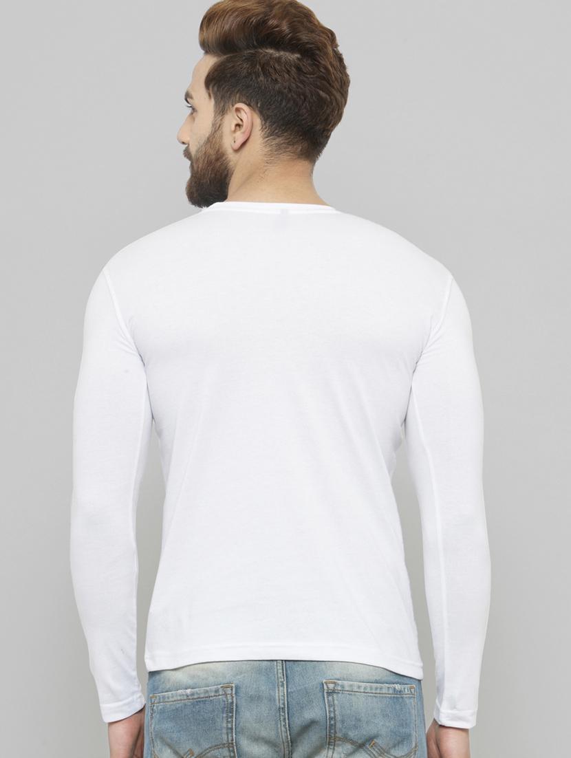 round neck printed regular t-shirt - 20169665 - Standard Image - 2