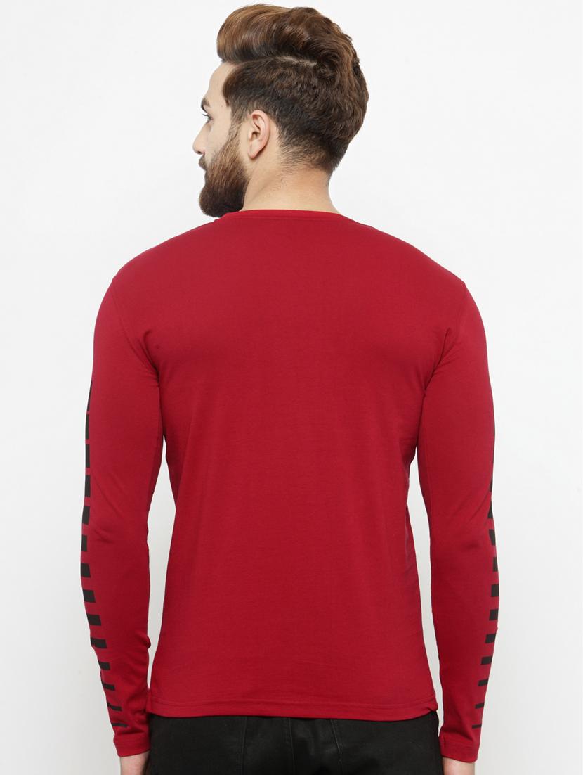 round neck printed regular t-shirt - 20169714 - Standard Image - 2