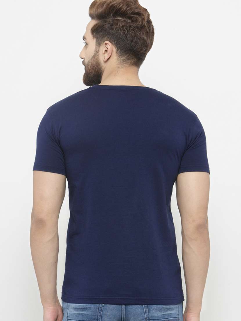 round neck printed regular t-shirt - 20169723 -  Standard Image - 2