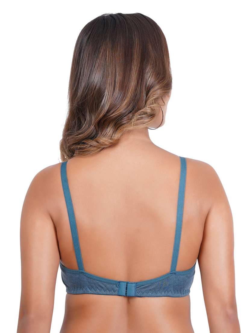 pack of 3 solid multi coloredn regular bra - 20170904 -  Standard Image - 2