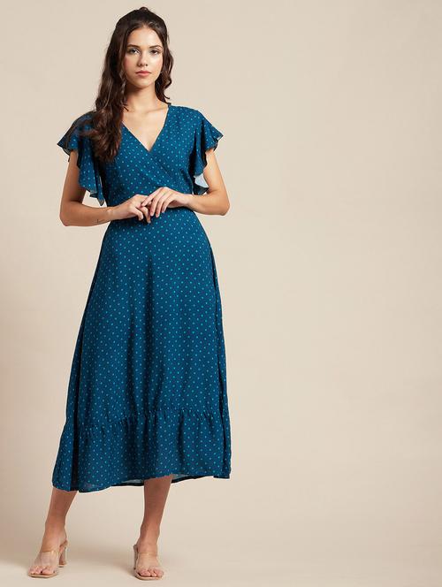women's ruffle  dress - 20171102 -  Standard Image - 0