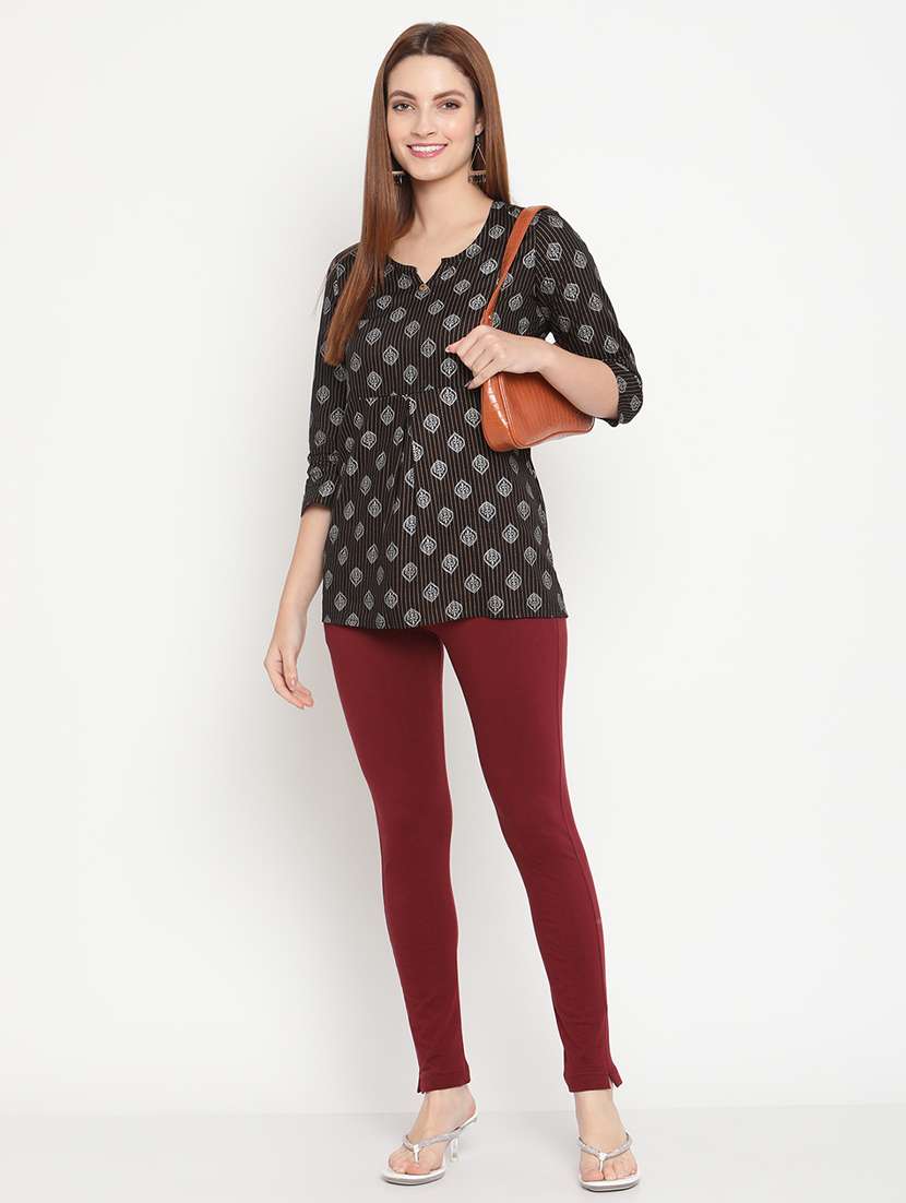 pack of 2 solid leggings - 20171702 -  Standard Image - 2