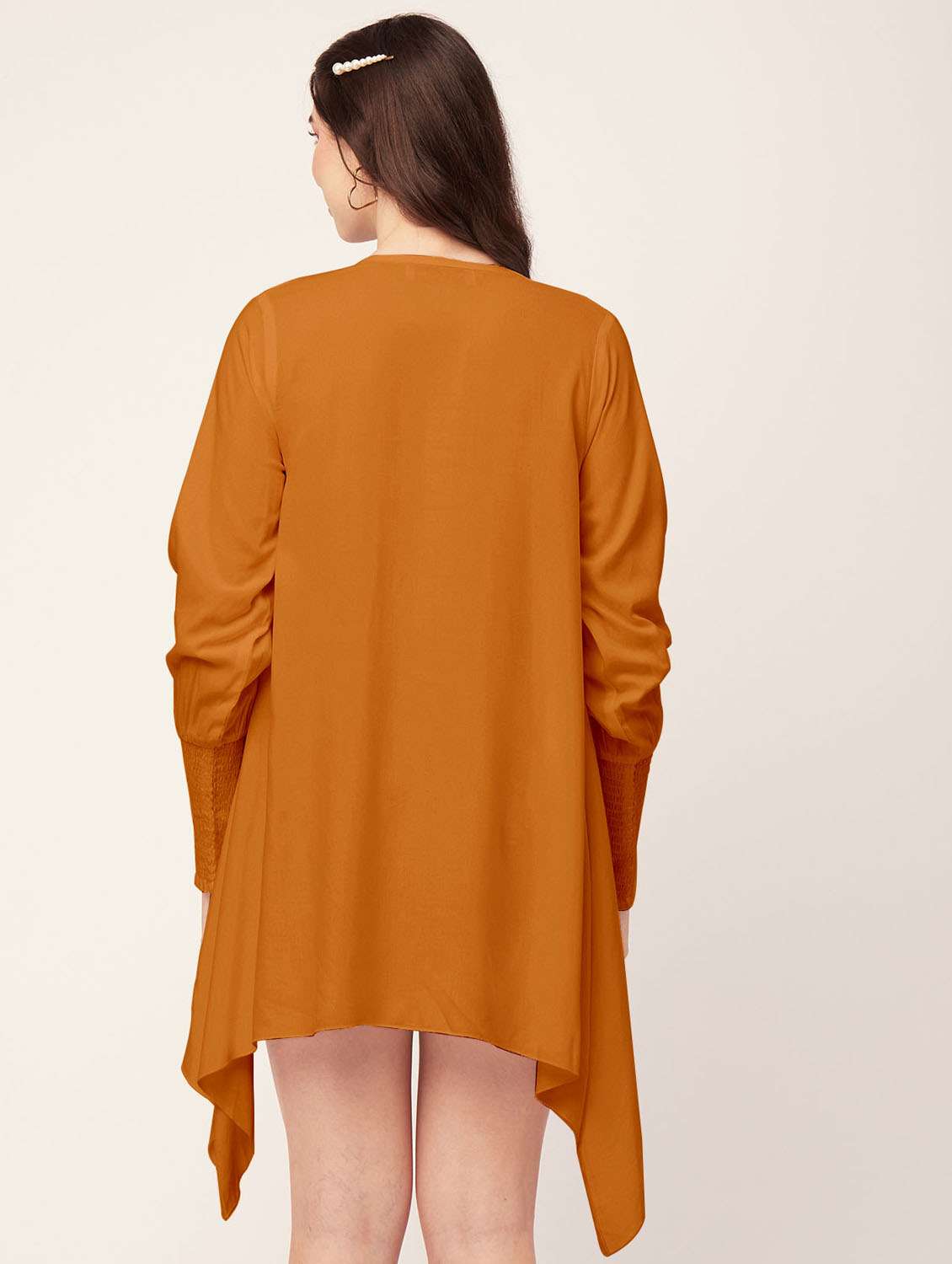 women's asymmetric solid dress - 20171724 -  Standard Image - 2