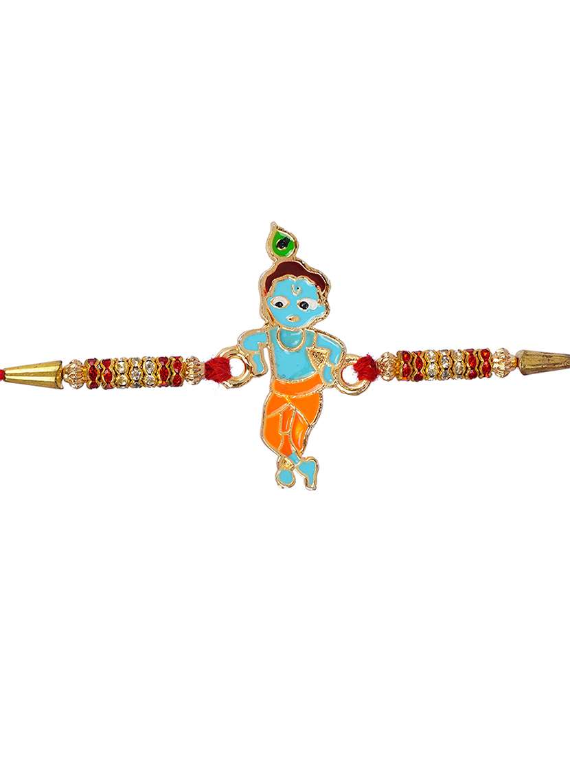 multicolor cotton mauli rakhi - 20172662 -  Standard Image - 2