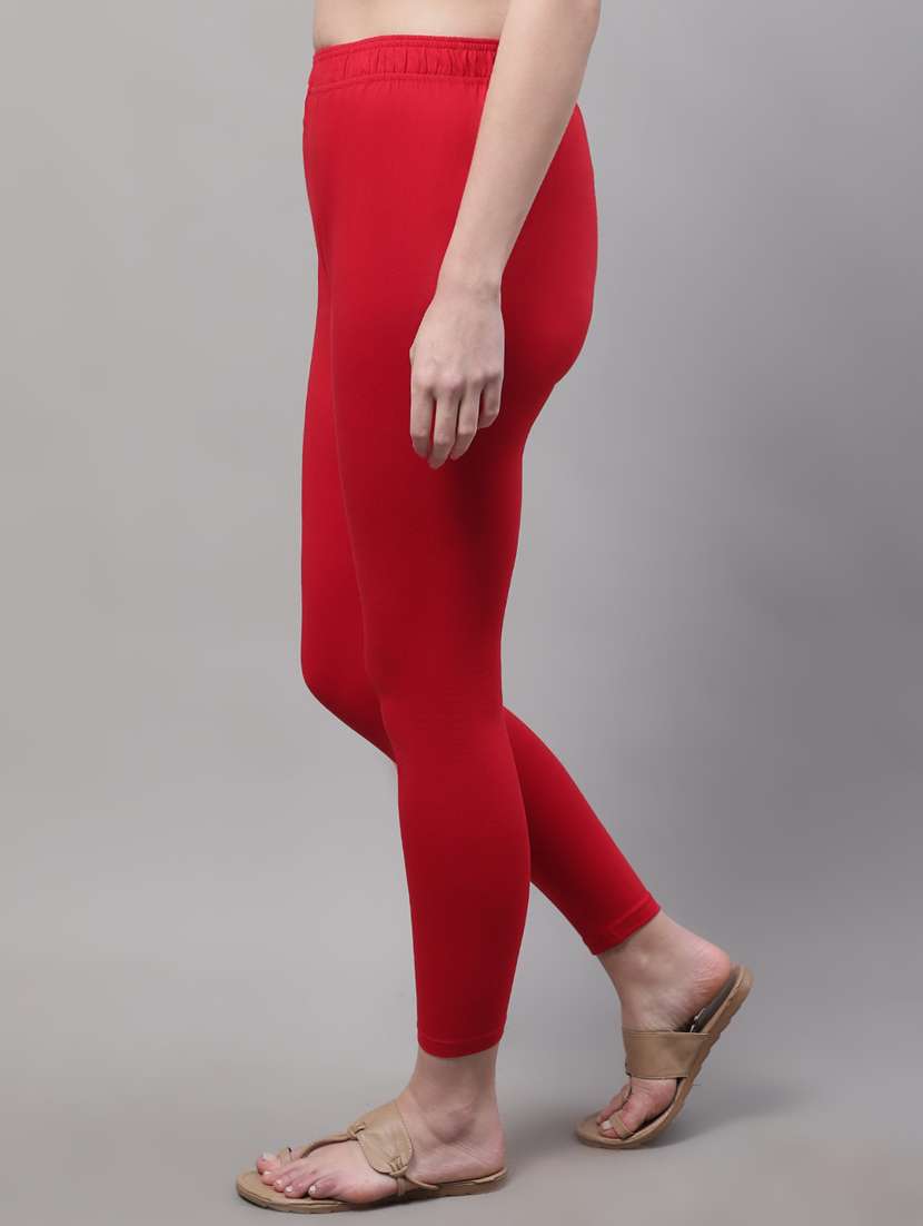 pack of 2 solid cotton legging - 20173531 -  Standard Image - 2