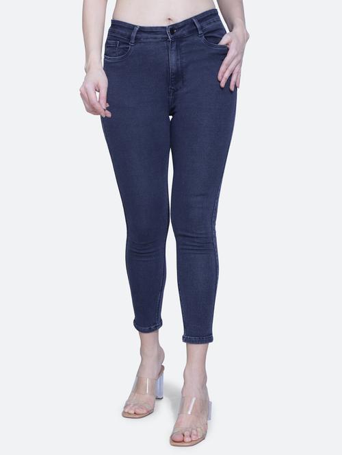 women's plain skinny fit jeans - 20173616 - Standard Image - 0
