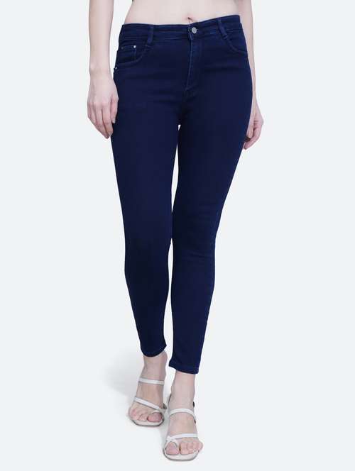 women's plain slim fit jeans - 20173622 - Standard Image - 0