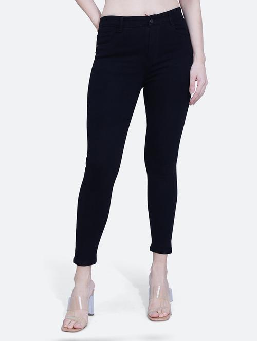 women's plain slim fit jeans - 20173623 -  Standard Image - 0