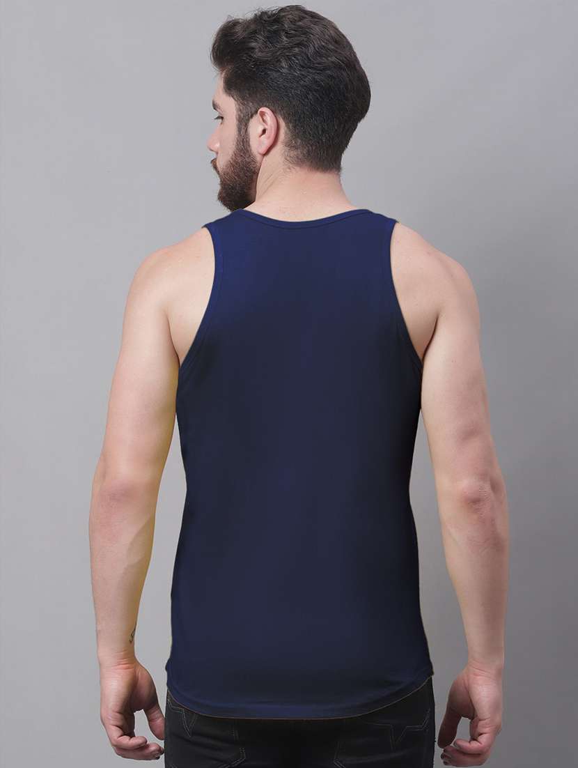 round neck printed vest - 20173813 - Standard Image - 2