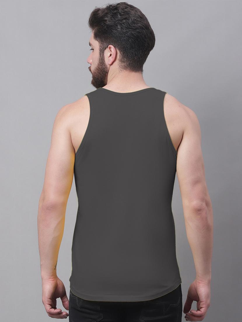 round neck printed vest - 20173818 - Standard Image - 2