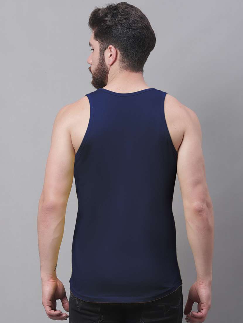 round neck printed vest - 20173862 - Standard Image - 2