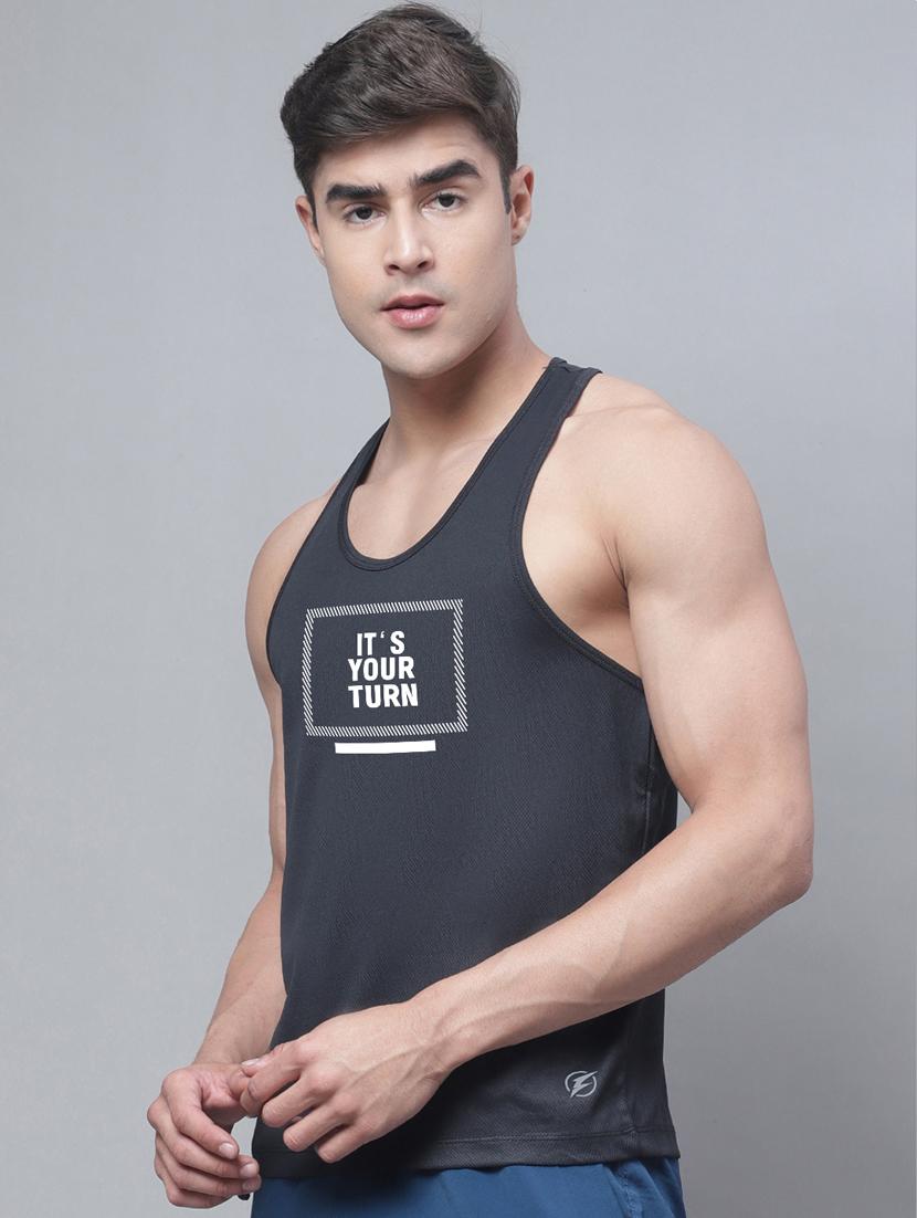 round neck printed vest - 20178504 - Standard Image - 2